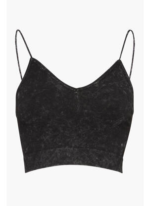 Top negru SUBDUED femeie