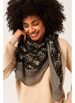 Eșarfă negru GARCIA femeie