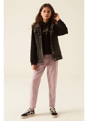 Hanorac cu glugă negru GARCIA fată