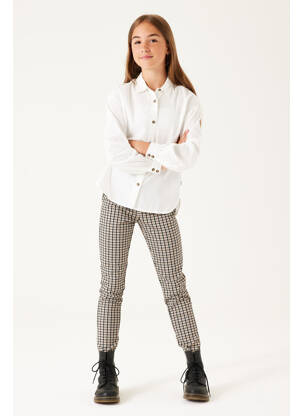 Cămașă cu mâneci lungi alb GARCIA fată