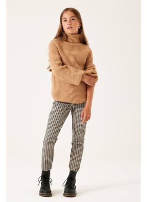 Pantalon chino bej GARCIA fată