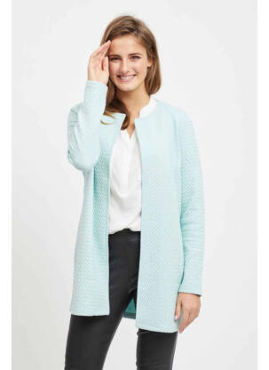 Vestă cu mâneci lungi albastru VILA femeie