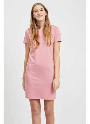 Rochie scurtă roz VILA femeie