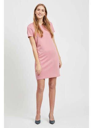 Rochie scurtă roz VILA femeie
