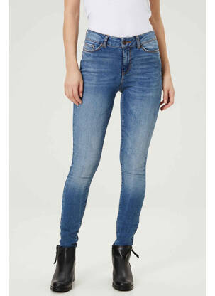 Blugi cu croială slim albastru VERO MODA femeie