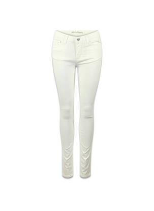 Pantalon slim alb VERO MODA femeie
