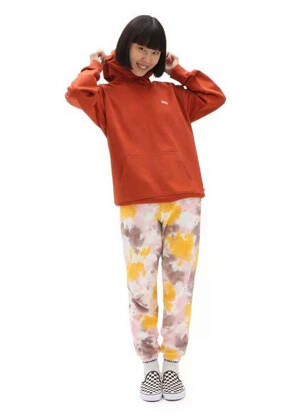 Hanorac cu glugă maro VANS femeie