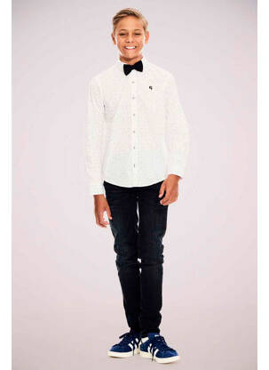 Cămașă cu mâneci lungi alb GARCIA băiat