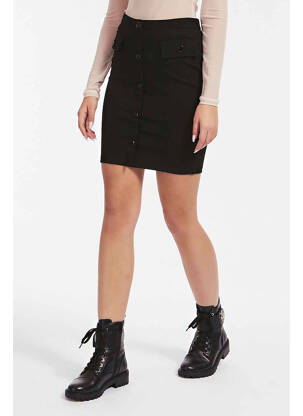 Fustă scurtă negru GUESS femeie