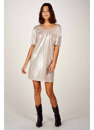 Rochie scurtă argintiu GUESS femeie