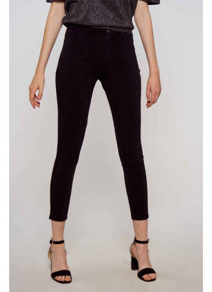 Pantalon trei sferturi negru GUESS femeie