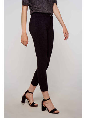 Pantalon trei sferturi negru GUESS femeie