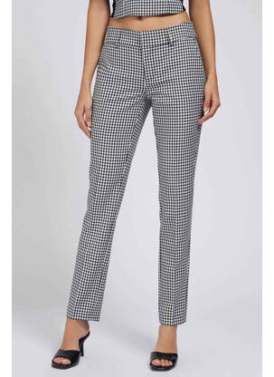 Pantalon slim negru GUESS femeie