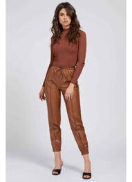 Pantalon 7/8 maro GUESS femeie