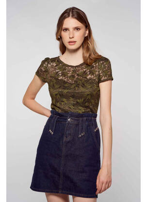 Top verde GUESS femeie