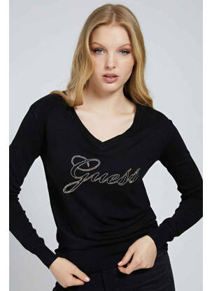 Pulover negru GUESS femeie