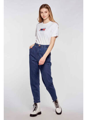 Blugi croială mom albastru WRANGLER femeie
