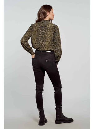 Blugi skinny negru GUESS femeie