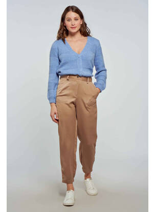 Pantalon cargo bej GUESS femeie