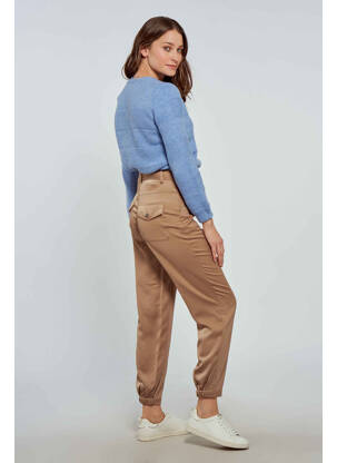 Pantalon cargo bej GUESS femeie