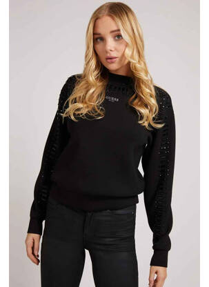 Hanorac negru GUESS femeie