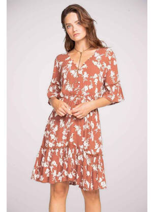 Rochie scurtă maro BILLABONG femeie