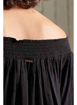 Tricou negru SUPERDRY femeie