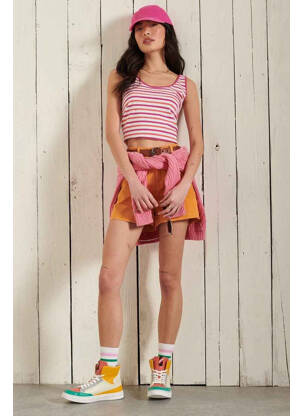 Top portocaliu SUPERDRY femeie