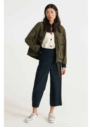 Pantalon 7/8 albastru SUPERDRY femeie