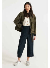 Pantalon 7/8 albastru SUPERDRY femme