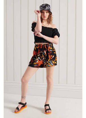 Șort negru SUPERDRY femeie