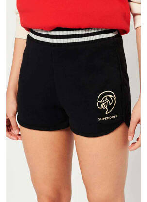 Șort negru SUPERDRY femeie