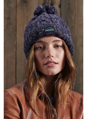 Căciulă albastru SUPERDRY femeie