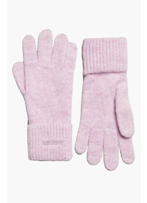 Mănuși violet SUPERDRY femeie