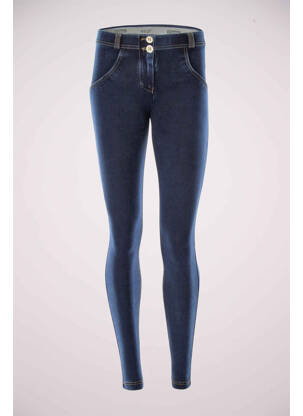 Blugi skinny albastru FREDDY femeie