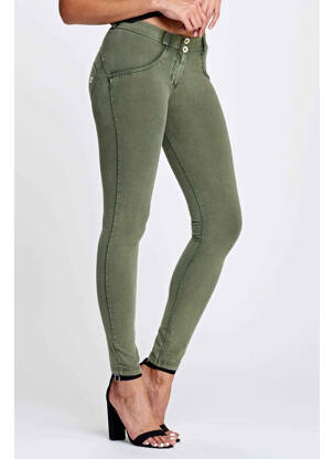 Blugi skinny verde FREDDY femeie