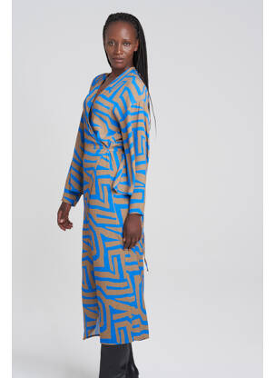 Rochie lungă albastru YOUNG DESIGNERS femeie