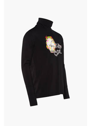 Pulover cu guler înalt negru YOUNG DESIGNERS bărbat