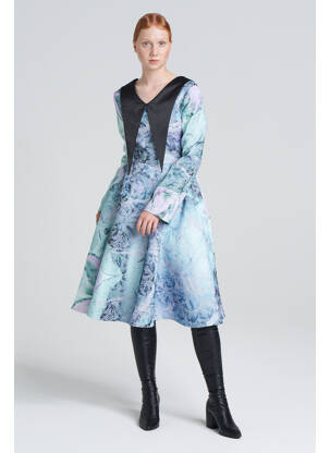 Rochie lungă verde YOUNG DESIGNERS femeie