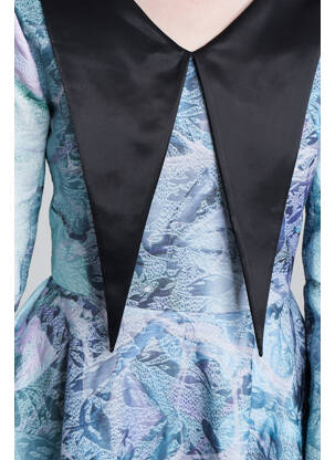 Rochie lungă verde YOUNG DESIGNERS femeie