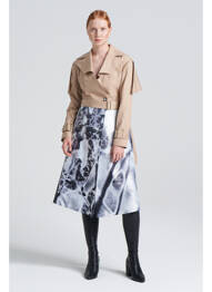 Rochie lungă maro YOUNG DESIGNERS femeie