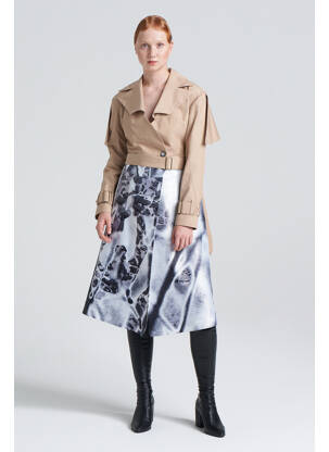 Rochie lungă maro YOUNG DESIGNERS femeie