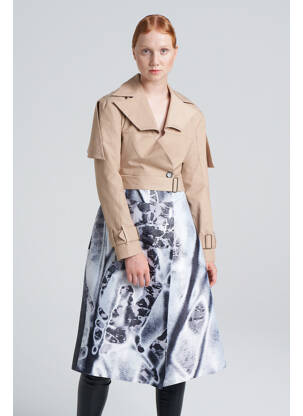 Rochie lungă maro YOUNG DESIGNERS femeie