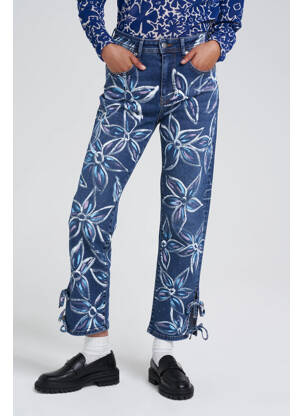 Blugi croială Mom albastru YOUNG DESIGNERS femeie