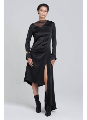 Rochie lungă negru YOUNG DESIGNERS femeie