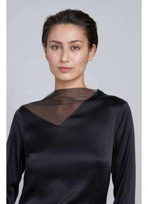 Rochie lungă negru YOUNG DESIGNERS femeie