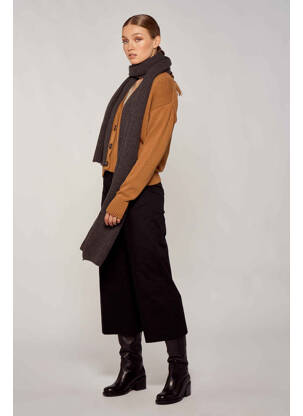 Eșarfă gri YUGEN femeie