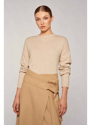 Pulover bej YUGEN femeie