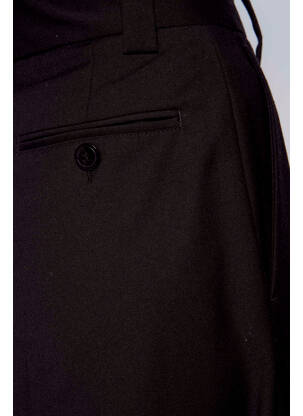 Pantalon drept negru YUGEN femeie