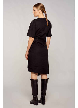 Rochie lungă negru YUGEN femeie